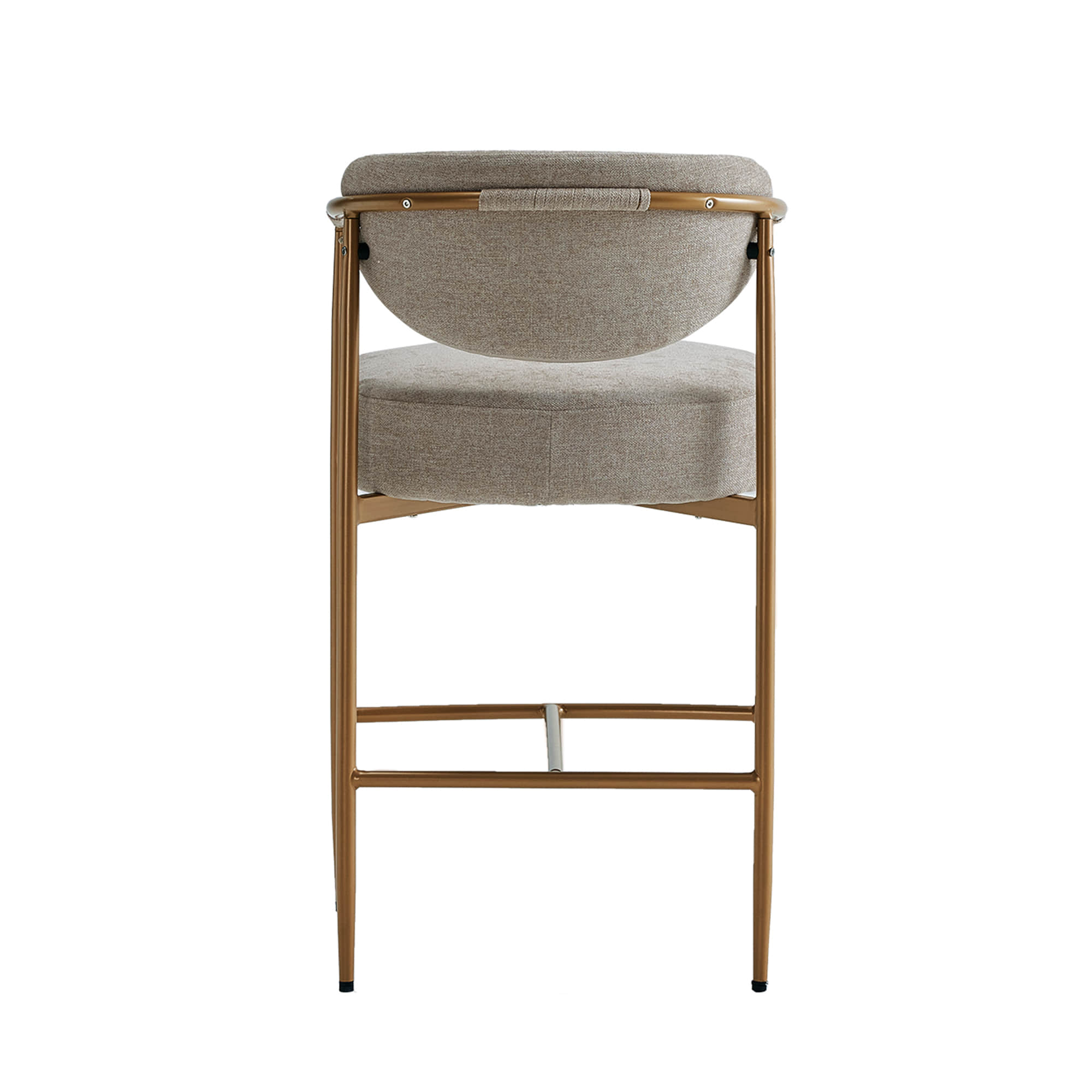 Jade Faux Leather Rope Counter Stool