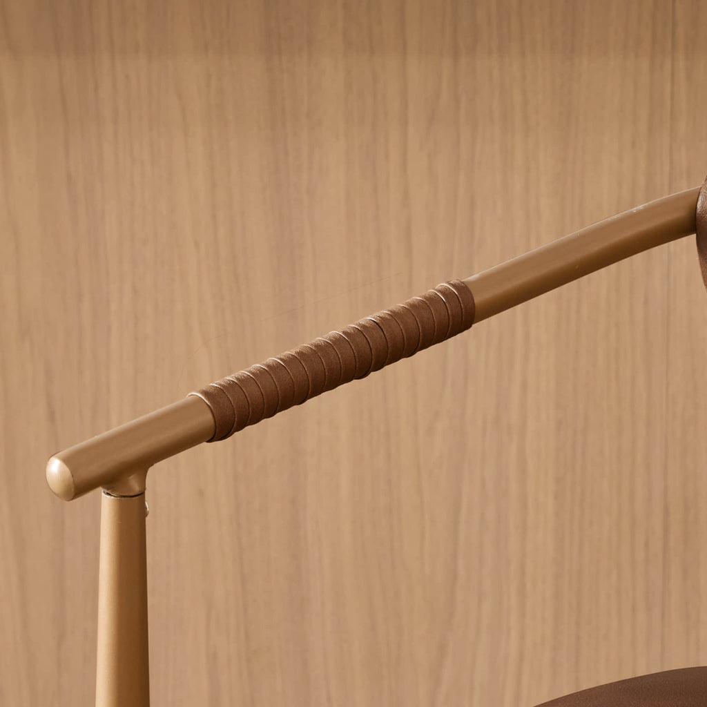 Jade Faux Leather Rope Counter Stool