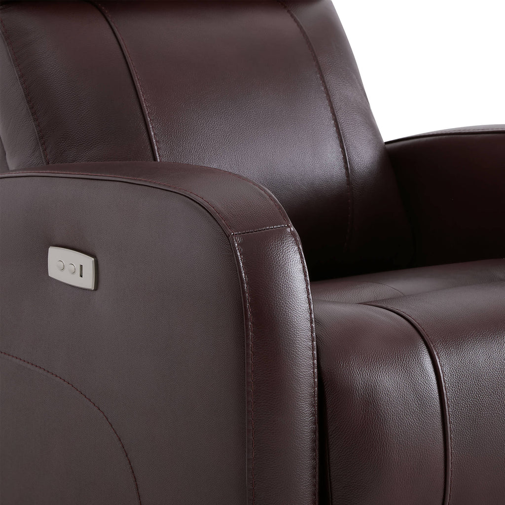 Joy Power Swivel Recliner with Manual Headrest