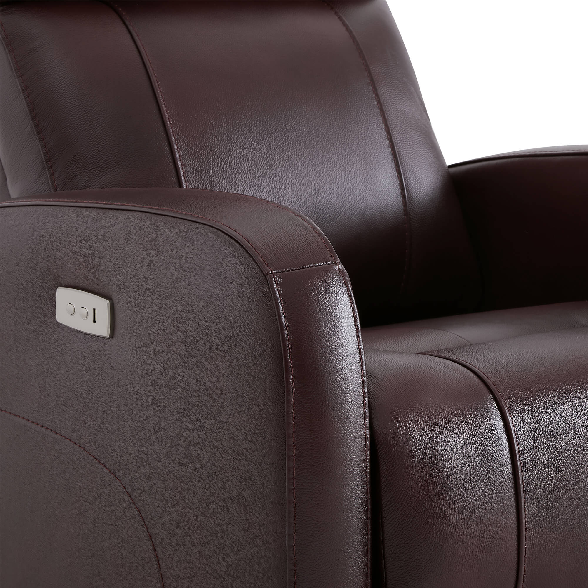 Joy Power Swivel Recliner with Manual Headrest