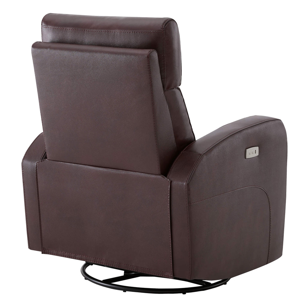 Joy Power Swivel Recliner with Manual Headrest