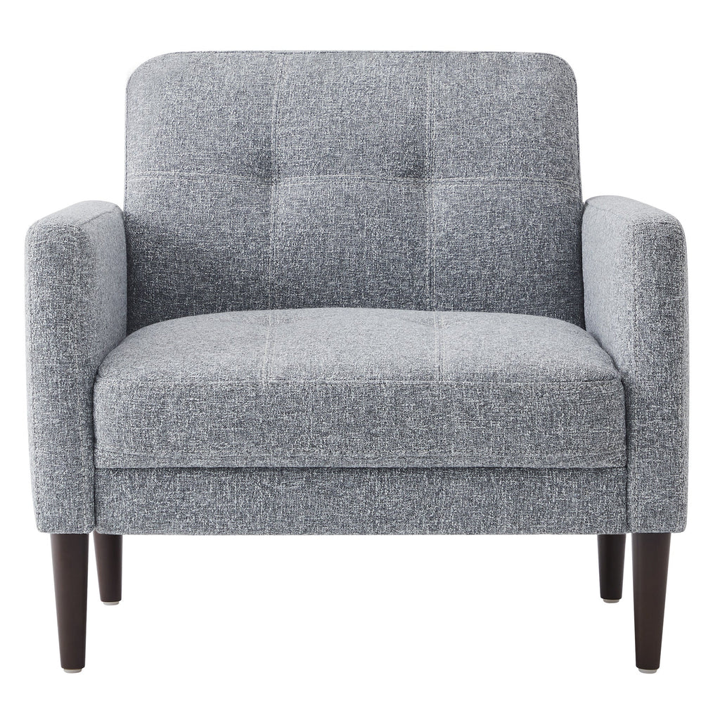 Fauteuil d'appoint Lucas, style milieu de siècle