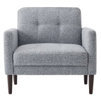 Fauteuil d'appoint Lucas, style milieu de siècle