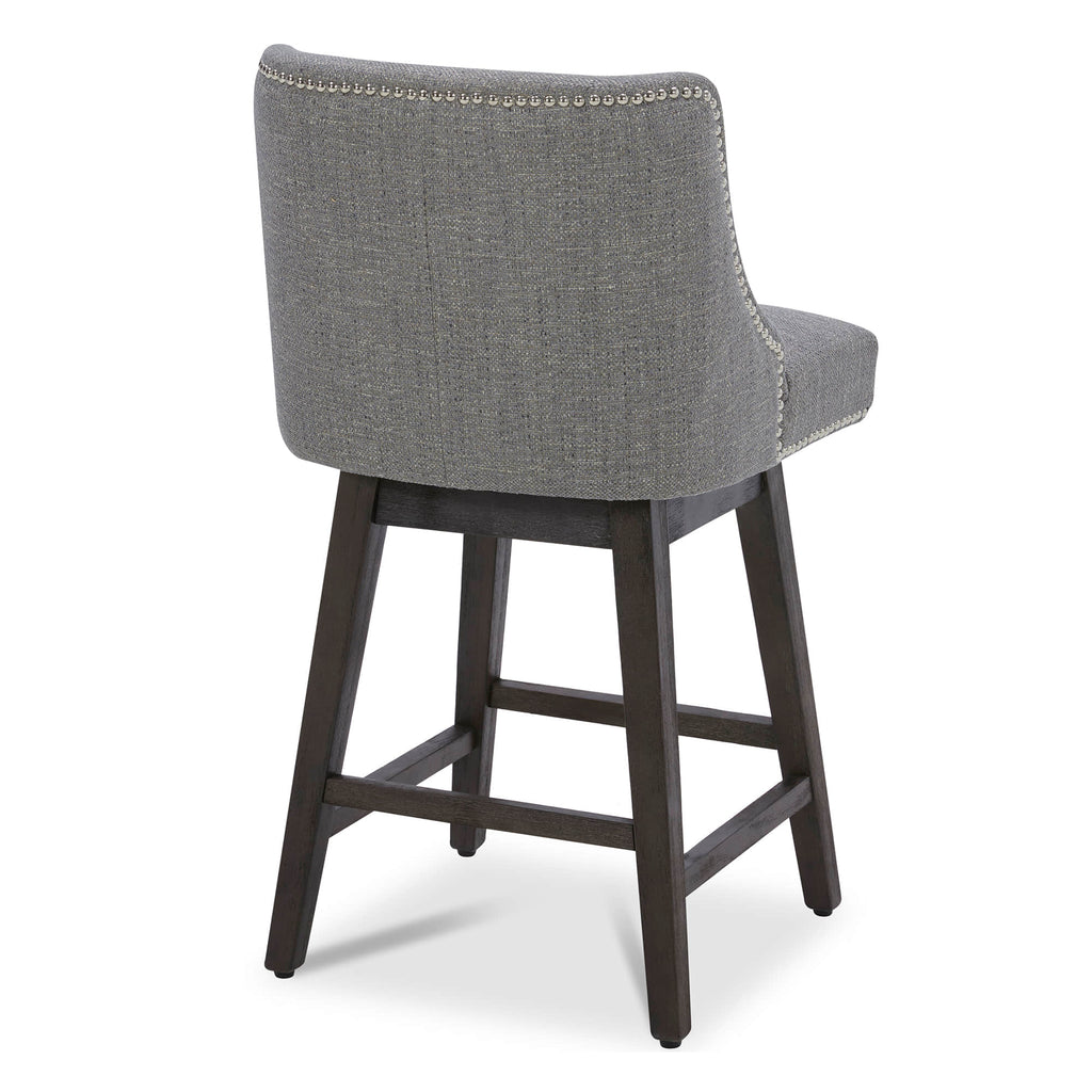 Asher Swivel Nailhead Trim Bar & Counter Stools