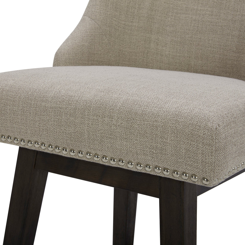 Asher Swivel Nailhead Trim Bar & Counter Stools