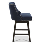 Asher Swivel Nailhead Trim Bar & Counter Stools