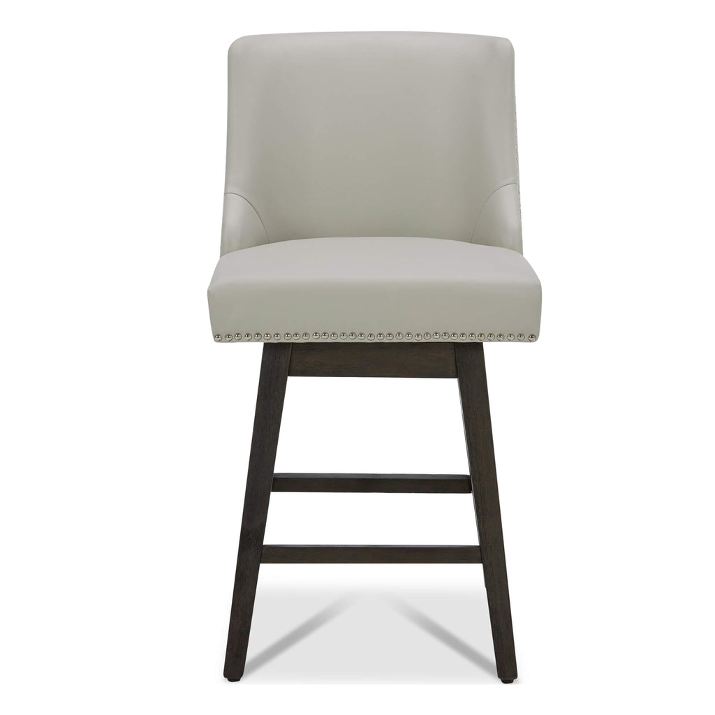 Asher Swivel Nailhead Trim Bar & Counter Stools