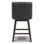 Asher Swivel Nailhead Trim Bar & Counter Stools
