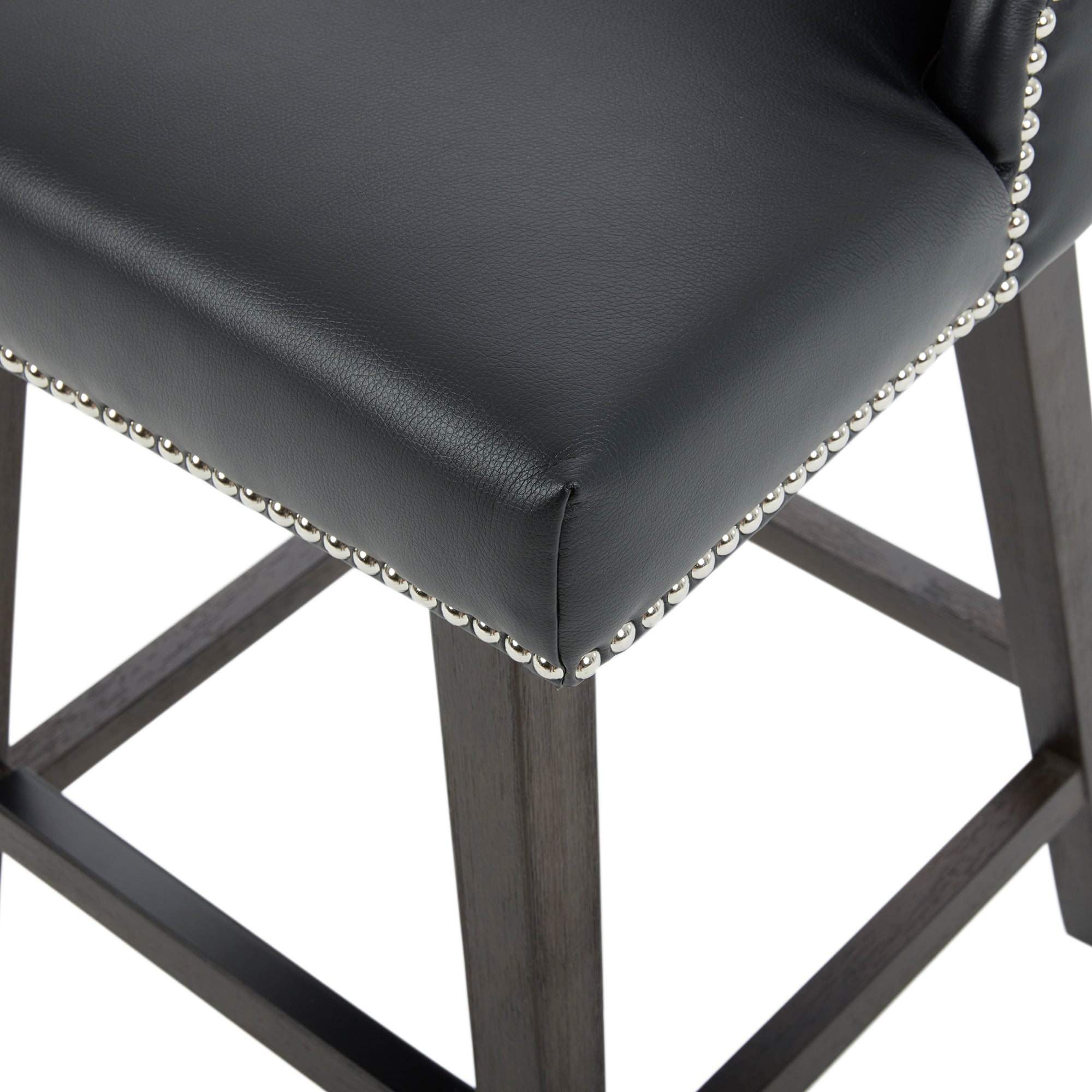 Asher Swivel Nailhead Trim Bar & Counter Stools