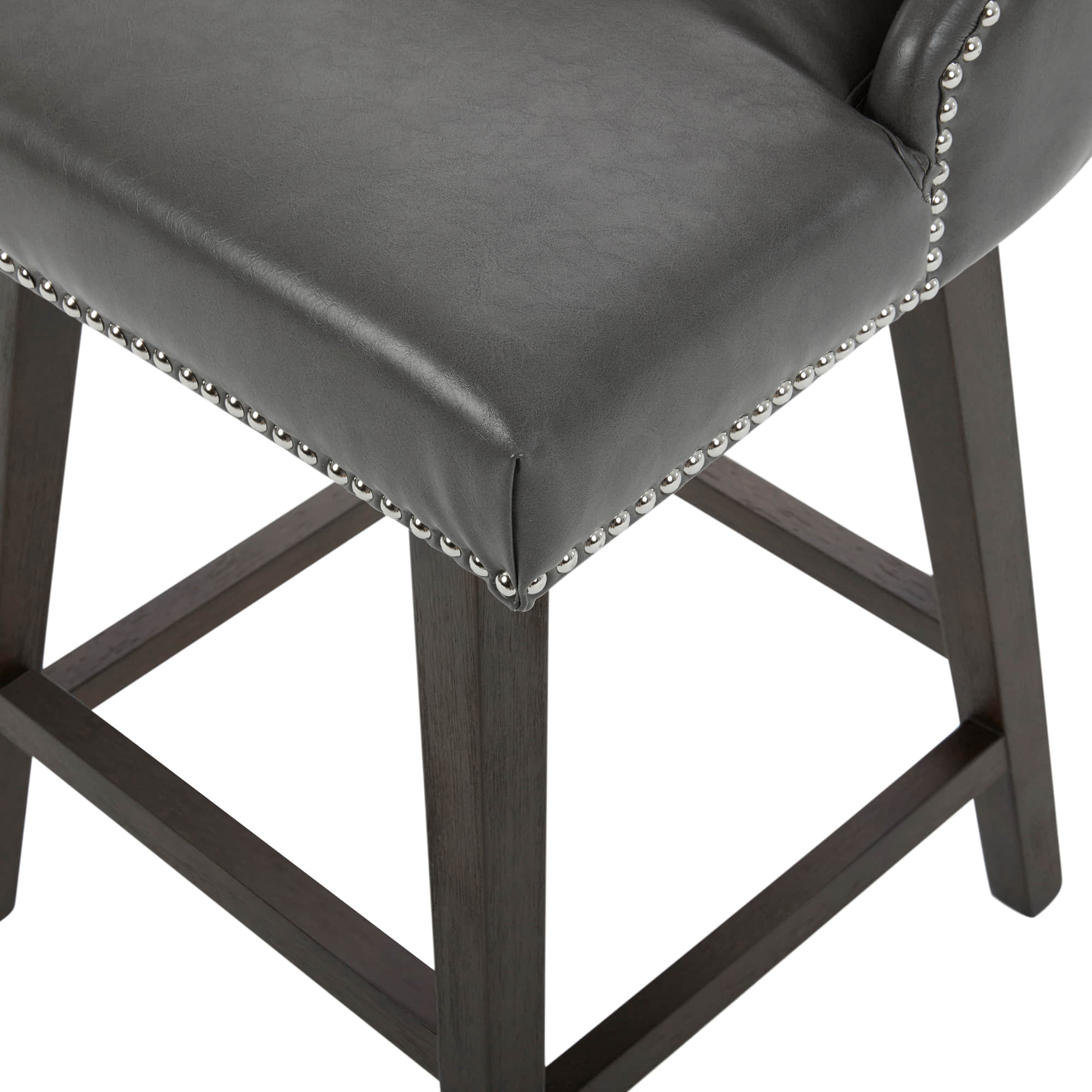 Asher Swivel Nailhead Trim Bar & Counter Stools