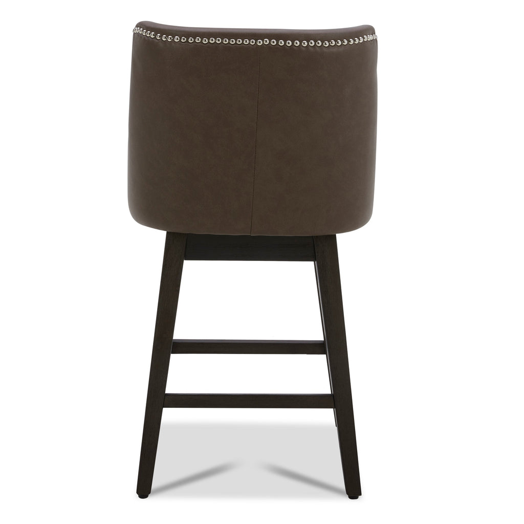 Asher Swivel Nailhead Trim Bar & Counter Stools