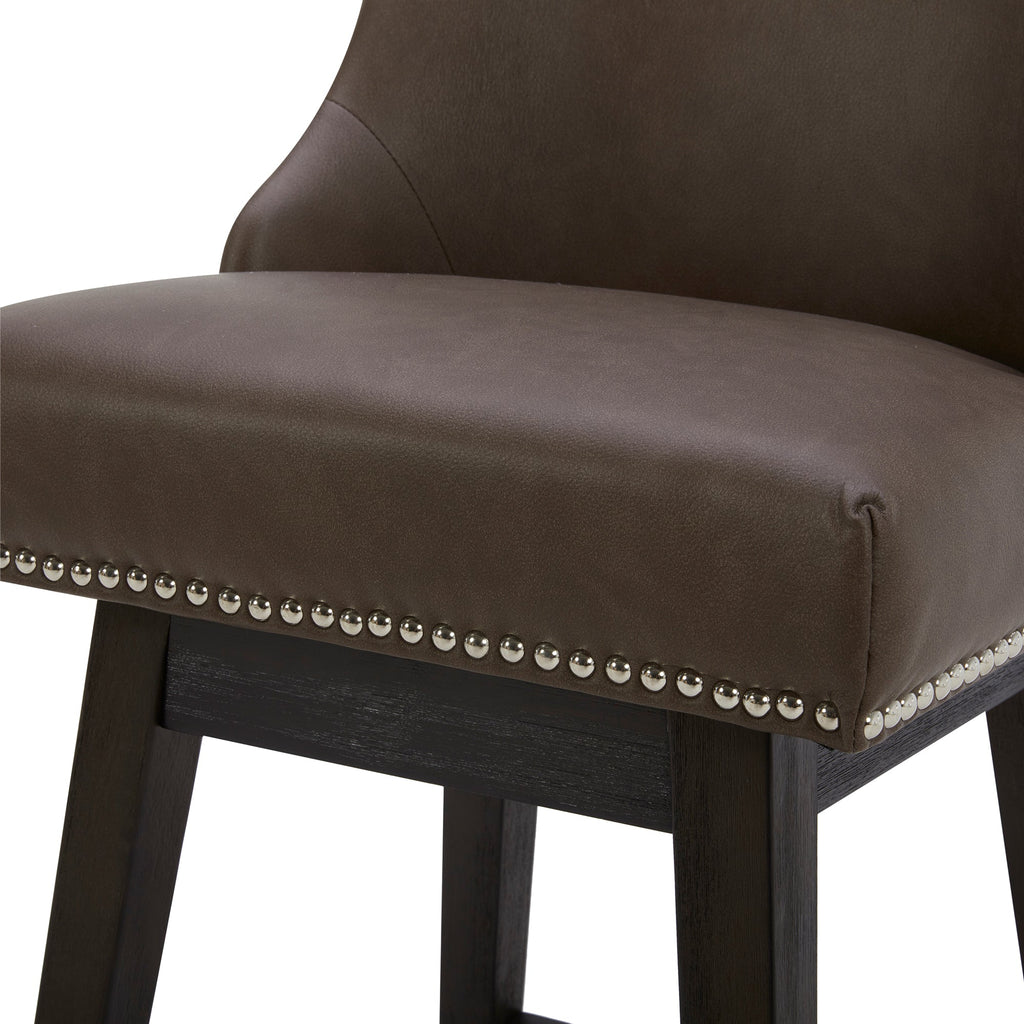 Asher Swivel Nailhead Trim Bar & Counter Stools