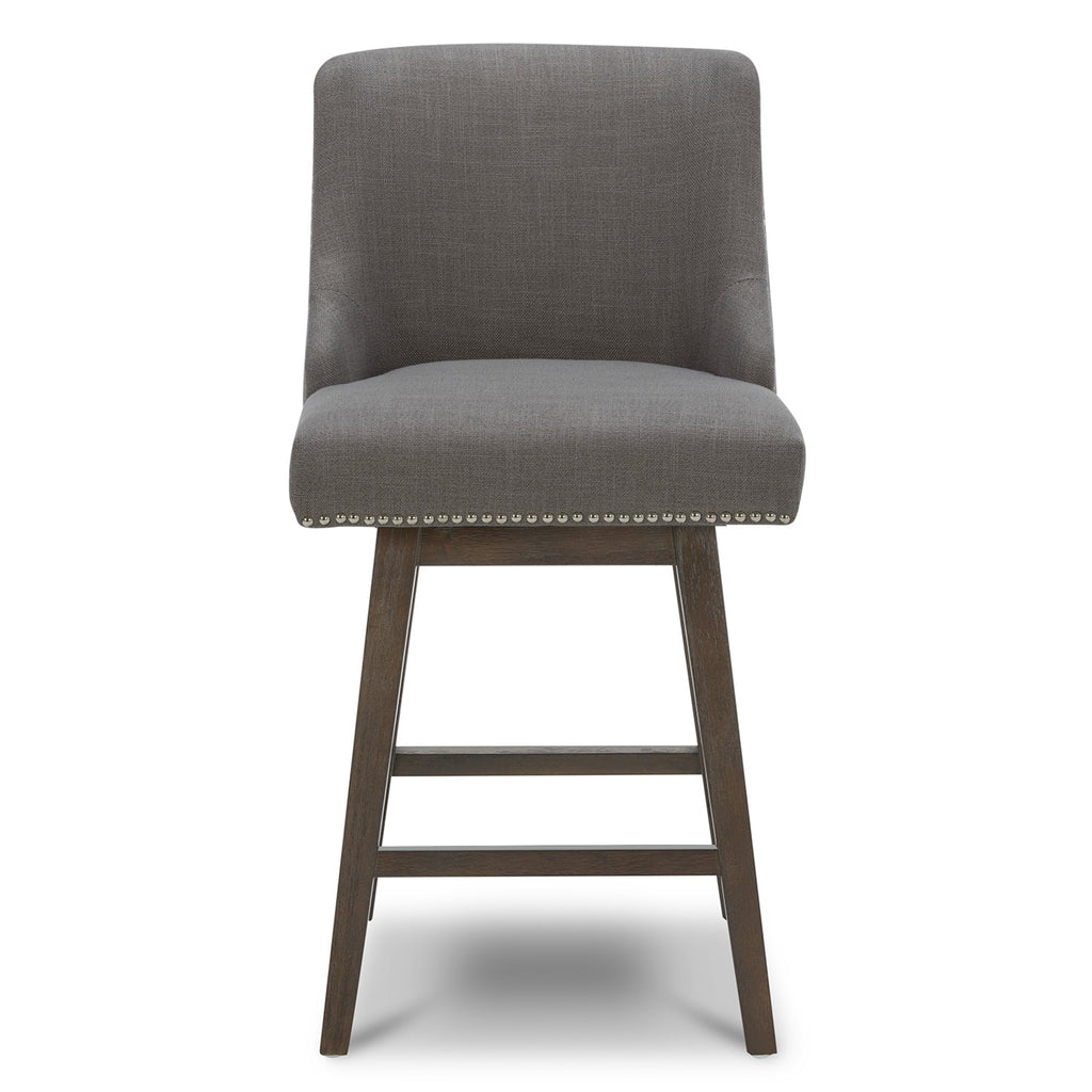 Asher Swivel Nailhead Trim Bar & Counter Stools