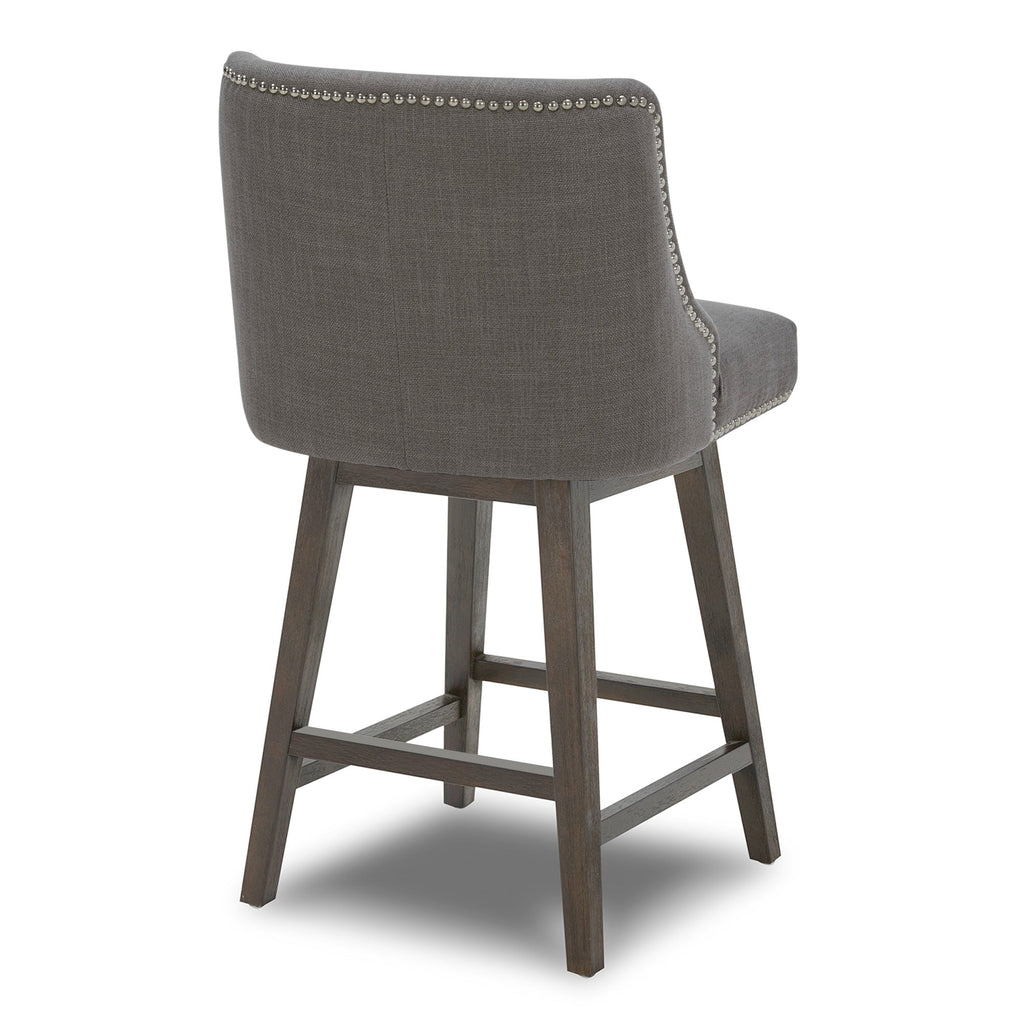 Asher Swivel Nailhead Trim Bar & Counter Stools