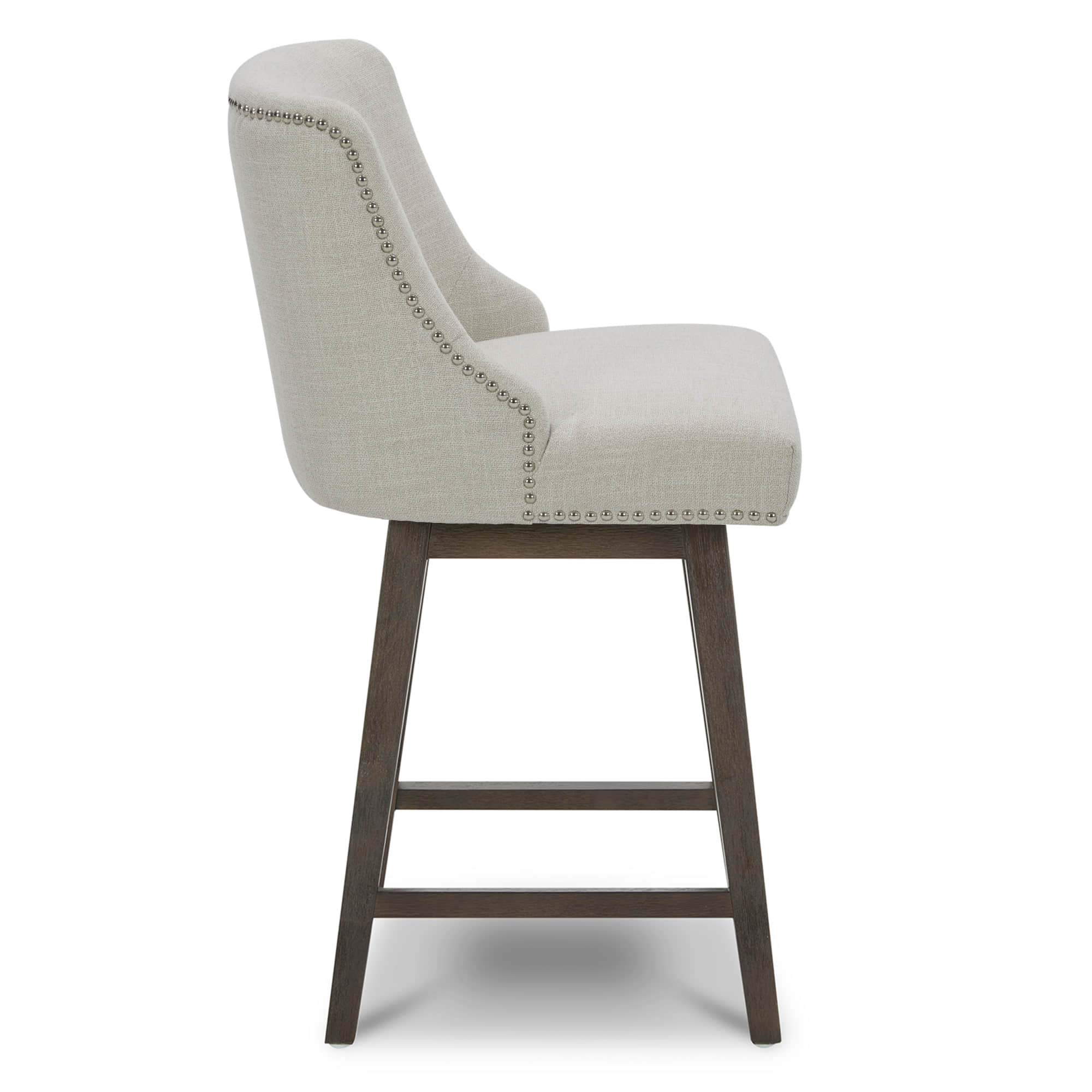 Asher Swivel Nailhead Trim Bar & Counter Stools