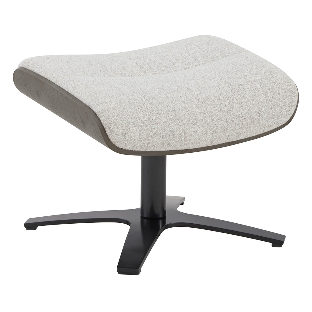 Elvin Genuine Leather Recliner Lounge Chair & Ottoman