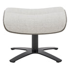 Elvin Genuine Leather Recliner Lounge Chair & Ottoman