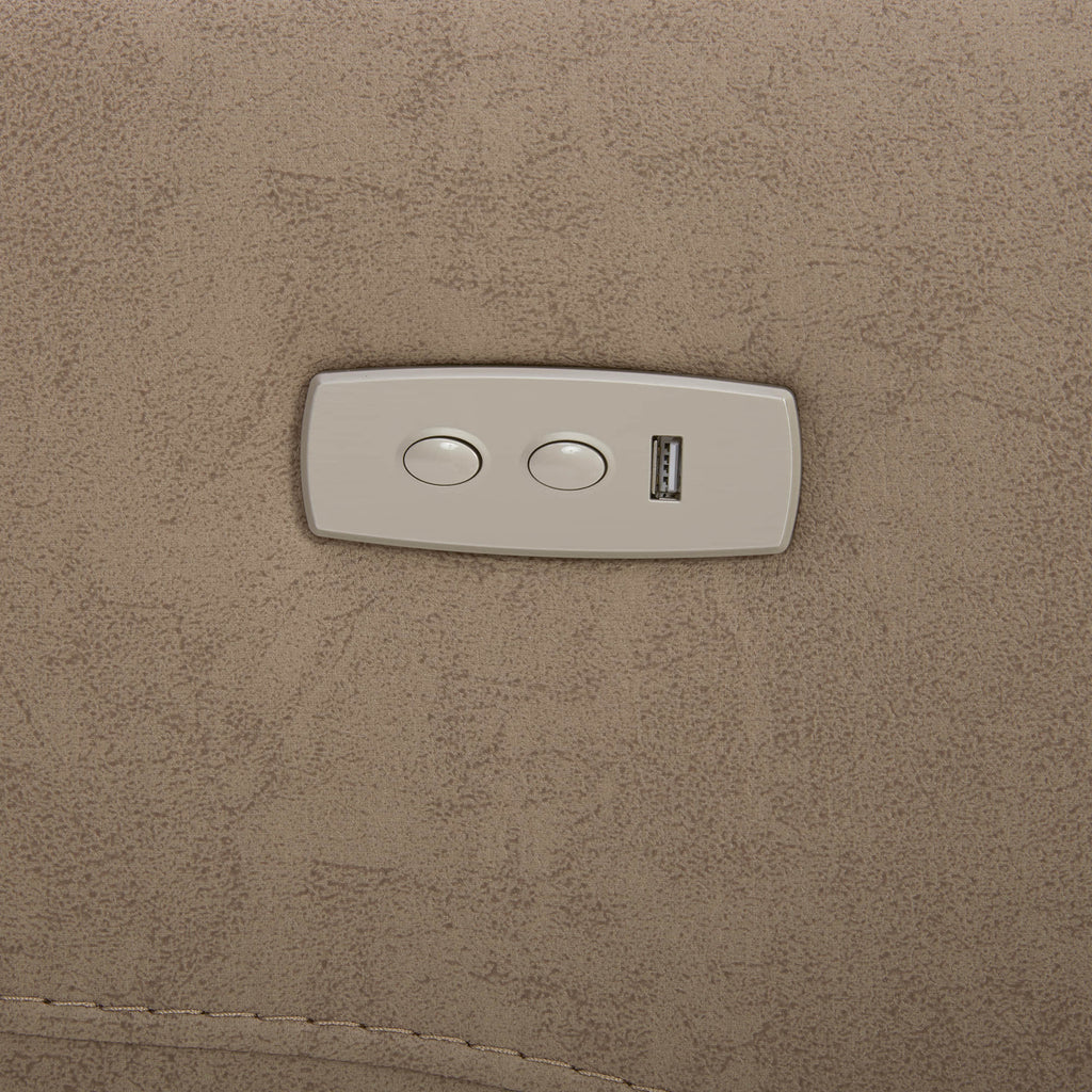 Joy Power Swivel Recliner with Manual Headrest