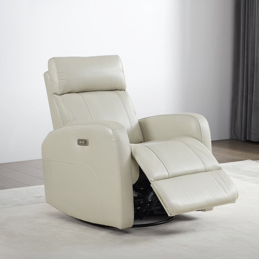 Joy Power Swivel Recliner with Manual Headrest