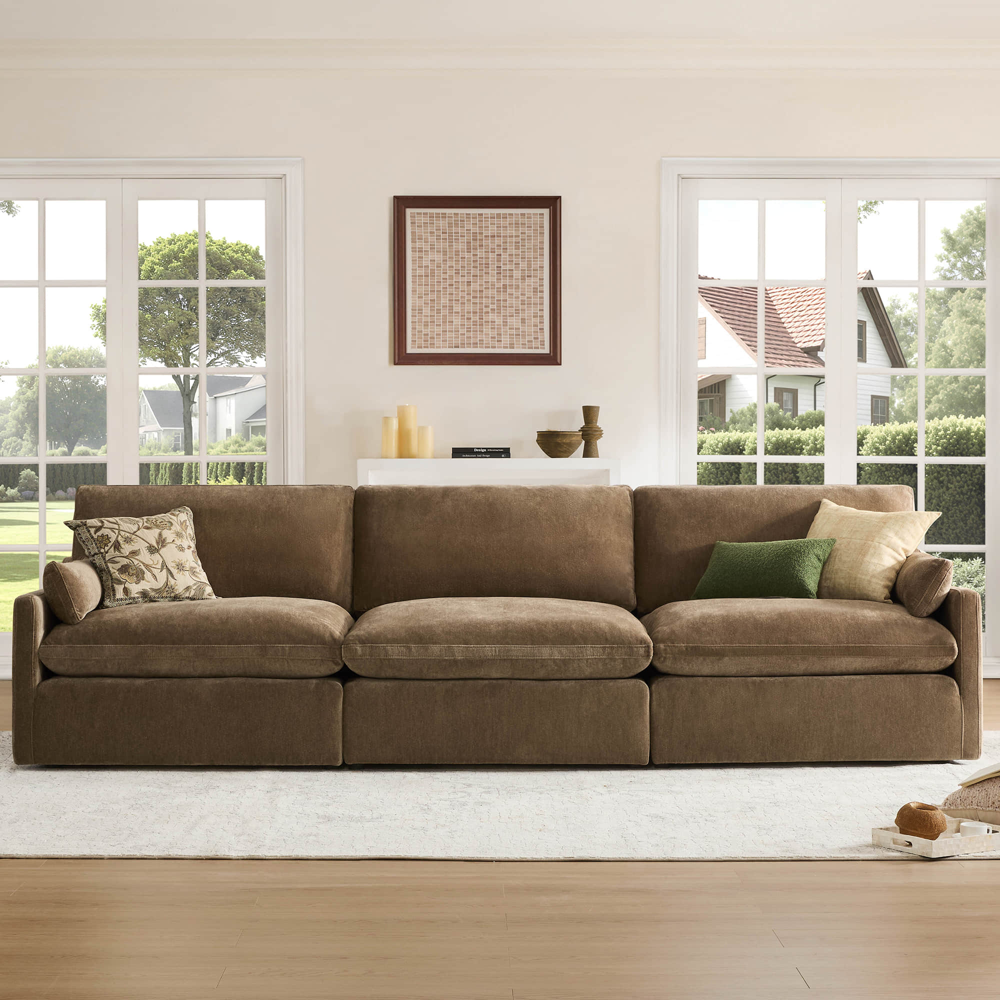 Kenna 6 Seat Modular Sofa Pit Sectional
