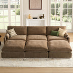Kenna 6 Seat Modular Sofa Pit Sectional