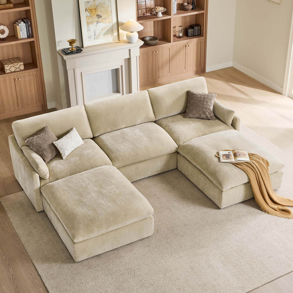 Kenna 6 Seat Modular Sofa Pit Sectional