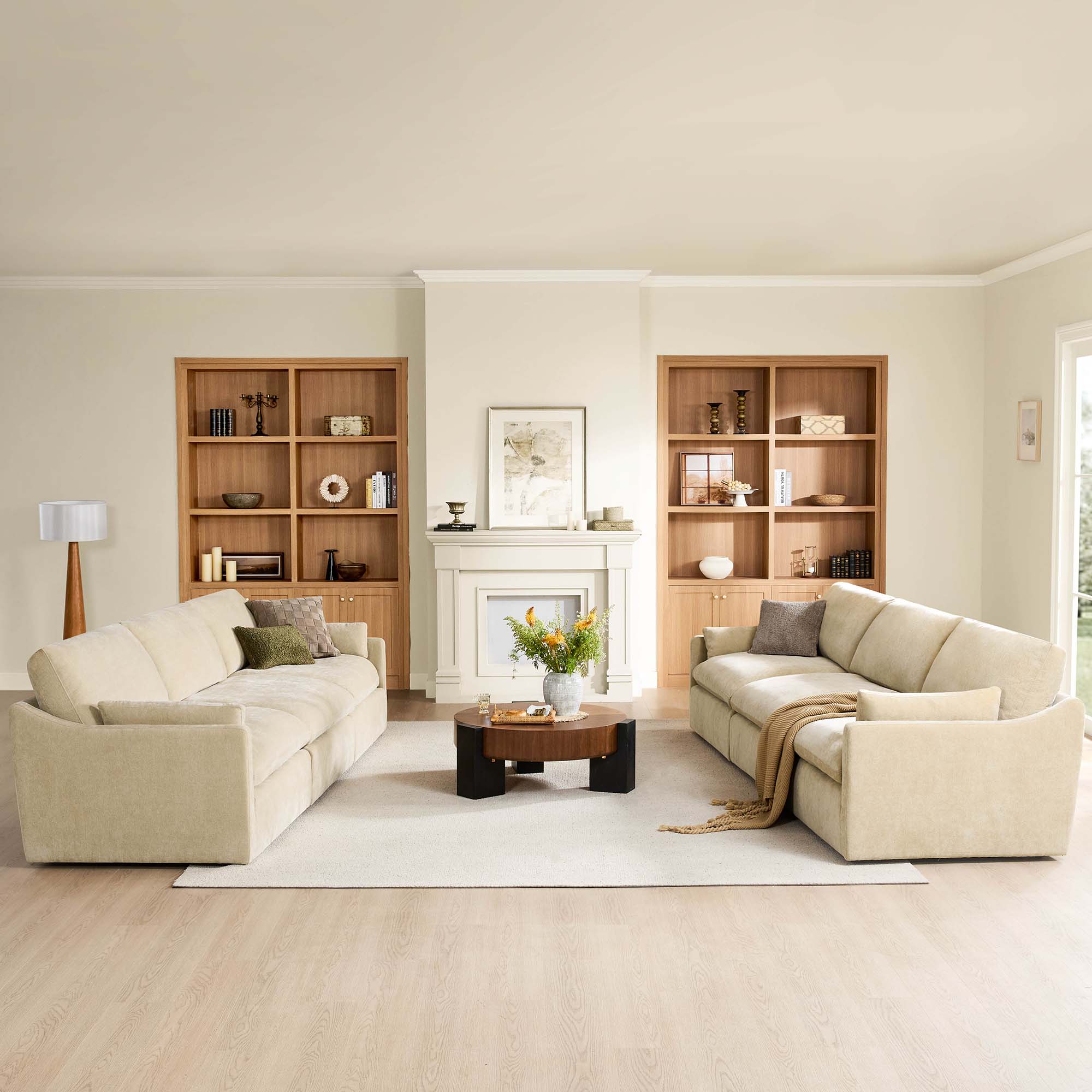 Kenna 6 Seat Modular Sofa Pit Sectional