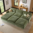 Kenna 6 Seat Modular Sofa Pit Sectional