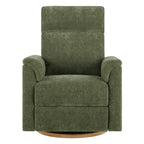 Lulla Power Swivel Nursery Glider Recliner with Power Headrest and Nightlight