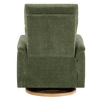 Lulla Power Swivel Nursery Glider Recliner with Power Headrest and Nightlight