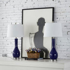 28.5 Ceramic Table Lamp Set with USB (Set of 2)