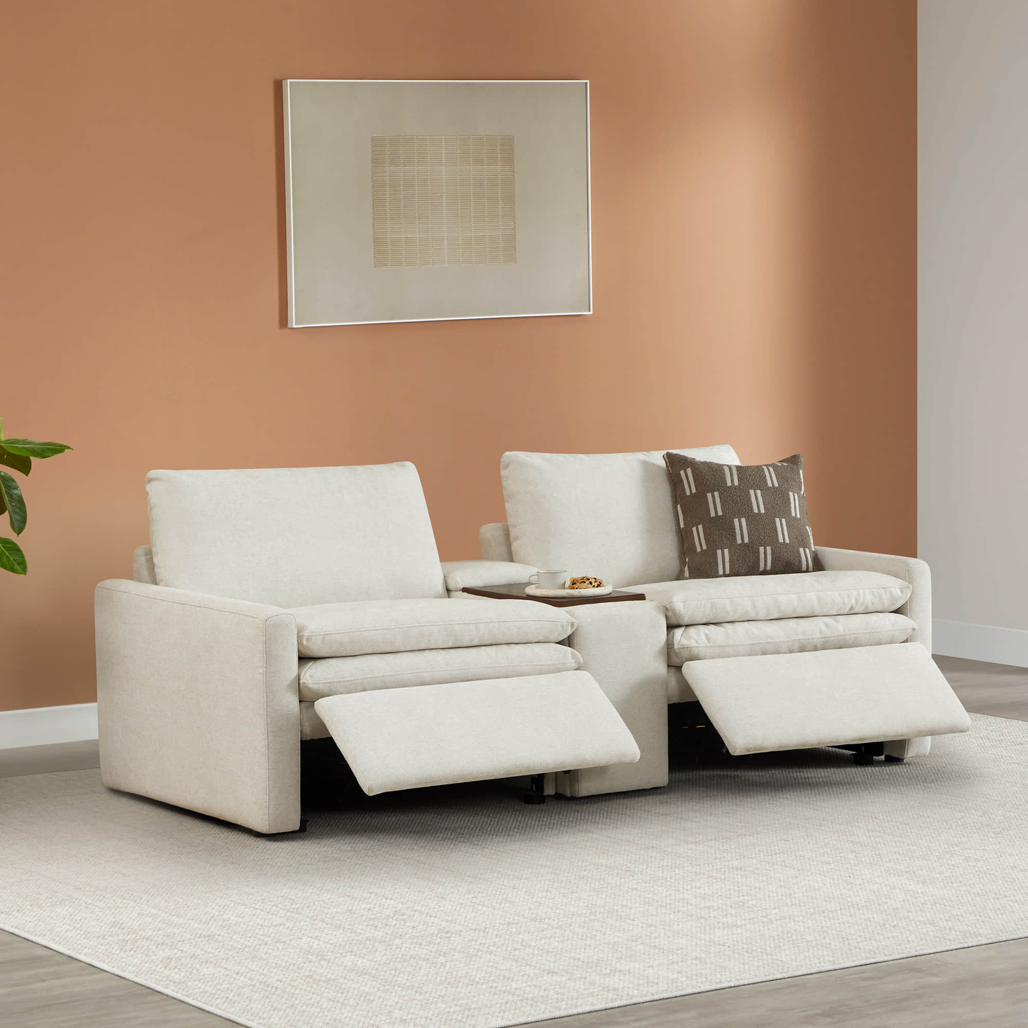 Ohana 2-Seat Zero Gravity Modular Reclining Sofa