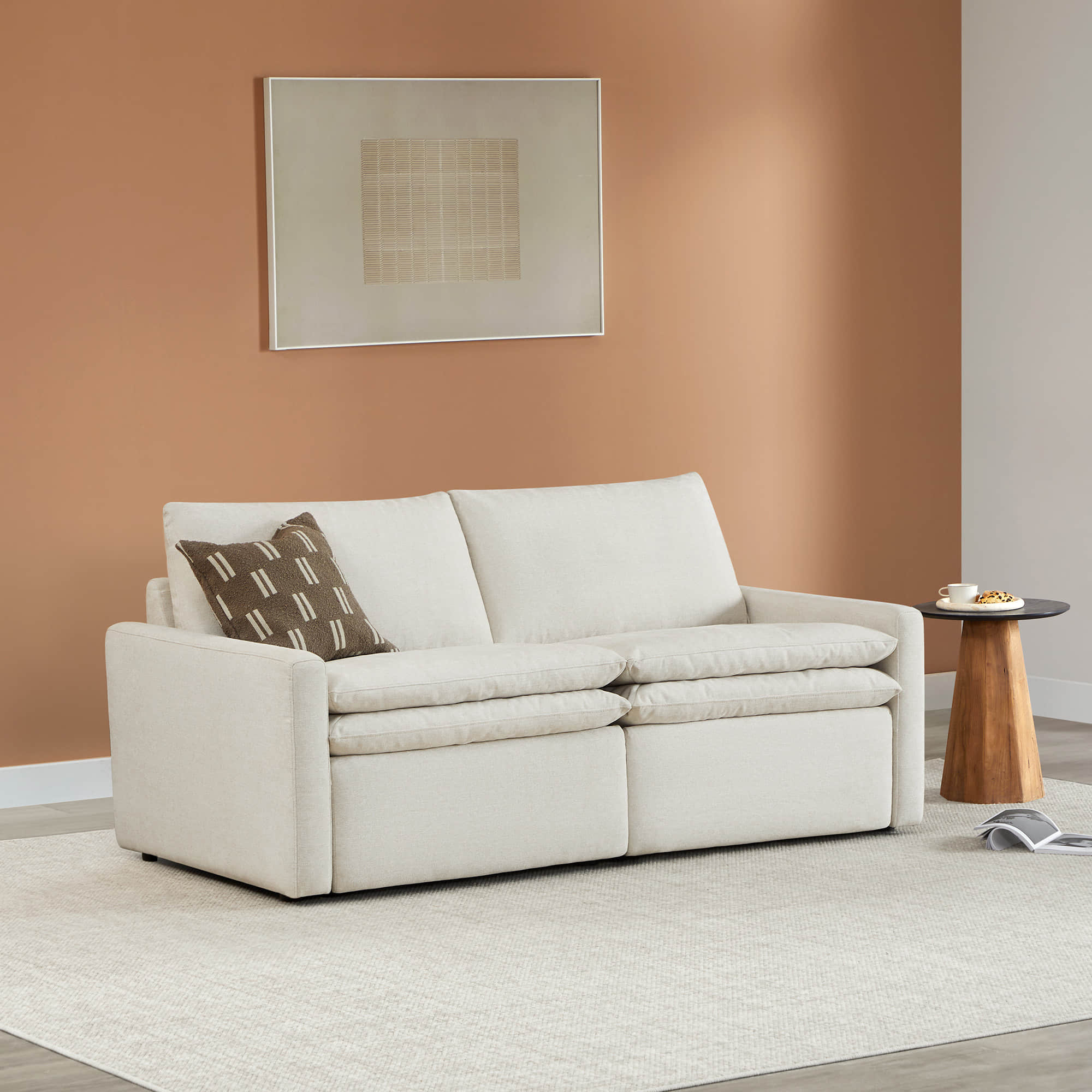 Ohana 2-Seat Zero Gravity Modular Reclining Sofa