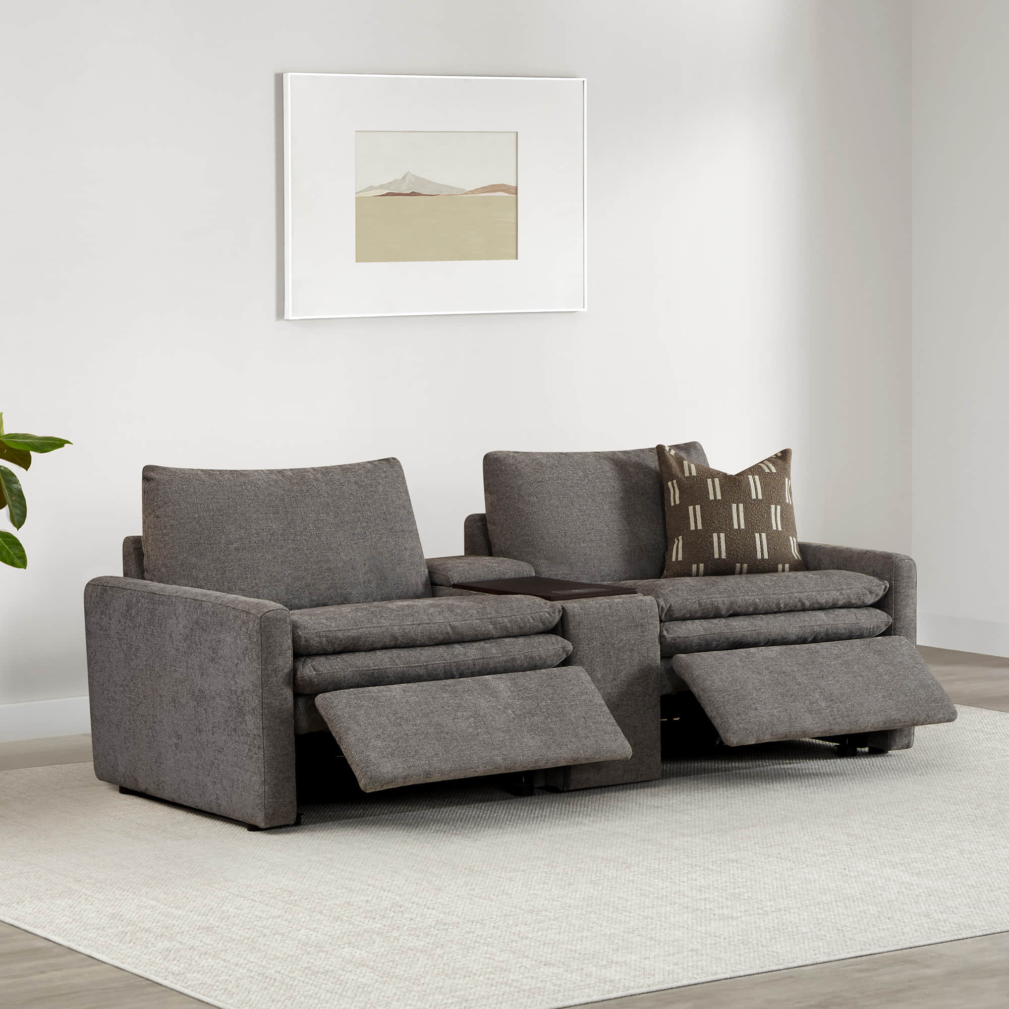 Ohana 2-Seat Zero Gravity Modular Reclining Sofa