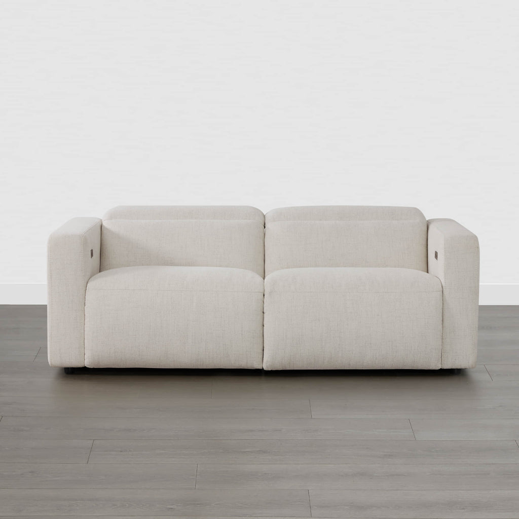 Oliver 2-Seat Wall-hugger Reclining Sectional Sofa with Power Headrest