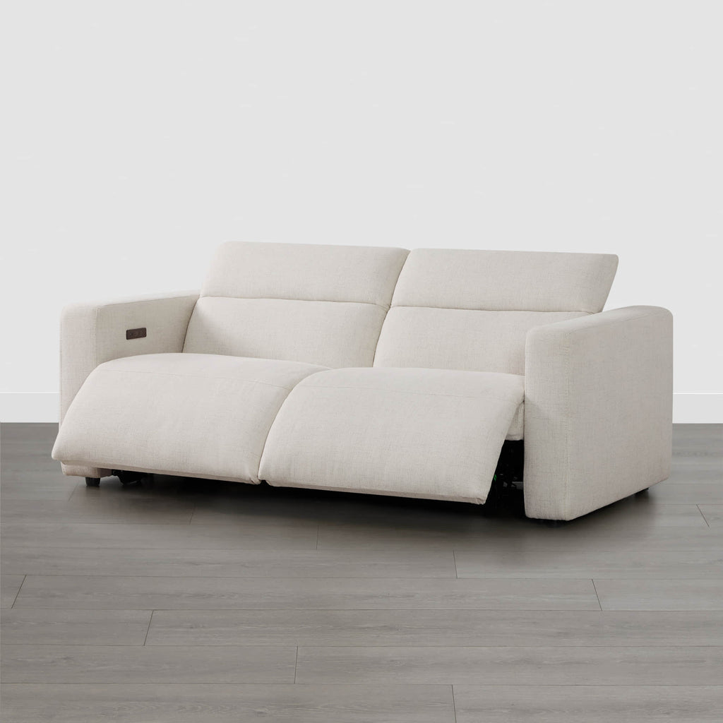 Oliver 2-Seat Wall-hugger Reclining Sectional Sofa with Power Headrest