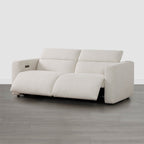 Oliver 2-Seat Wall-hugger Reclining Sectional Sofa with Power Headrest