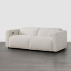 Oliver 2-Seat Wall-hugger Reclining Sectional Sofa with Power Headrest