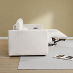 Oliver 2-Seat Wall-hugger Reclining Sectional Sofa with Power Headrest