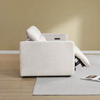 Oliver 2-Seat Wall-hugger Reclining Sectional Sofa with Power Headrest