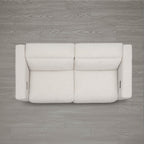 Oliver 2-Seat Wall-hugger Reclining Sectional Sofa with Power Headrest