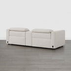 Oliver 2-Seat Wall-hugger Reclining Sectional Sofa with Power Headrest