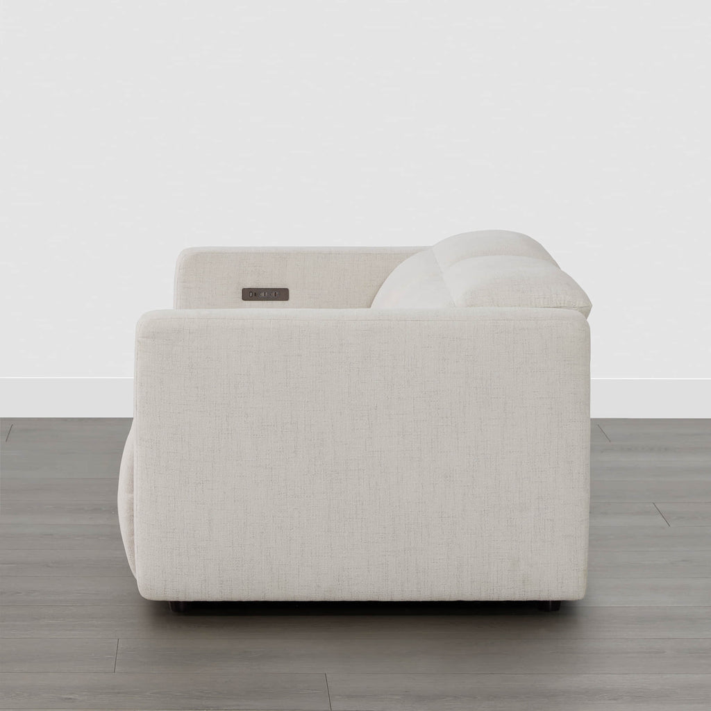 Oliver 2-Seat Wall-hugger Reclining Sectional Sofa with Power Headrest