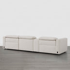 Oliver 3-Seat Wall-hugger Reclining Sectional Sofa with Power Headrest