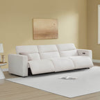 Oliver 3-Seat Wall-hugger Reclining Sectional Sofa with Power Headrest