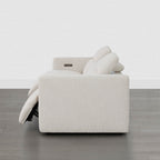 Oliver 3-Seat Wall-hugger Reclining Sectional Sofa with Power Headrest