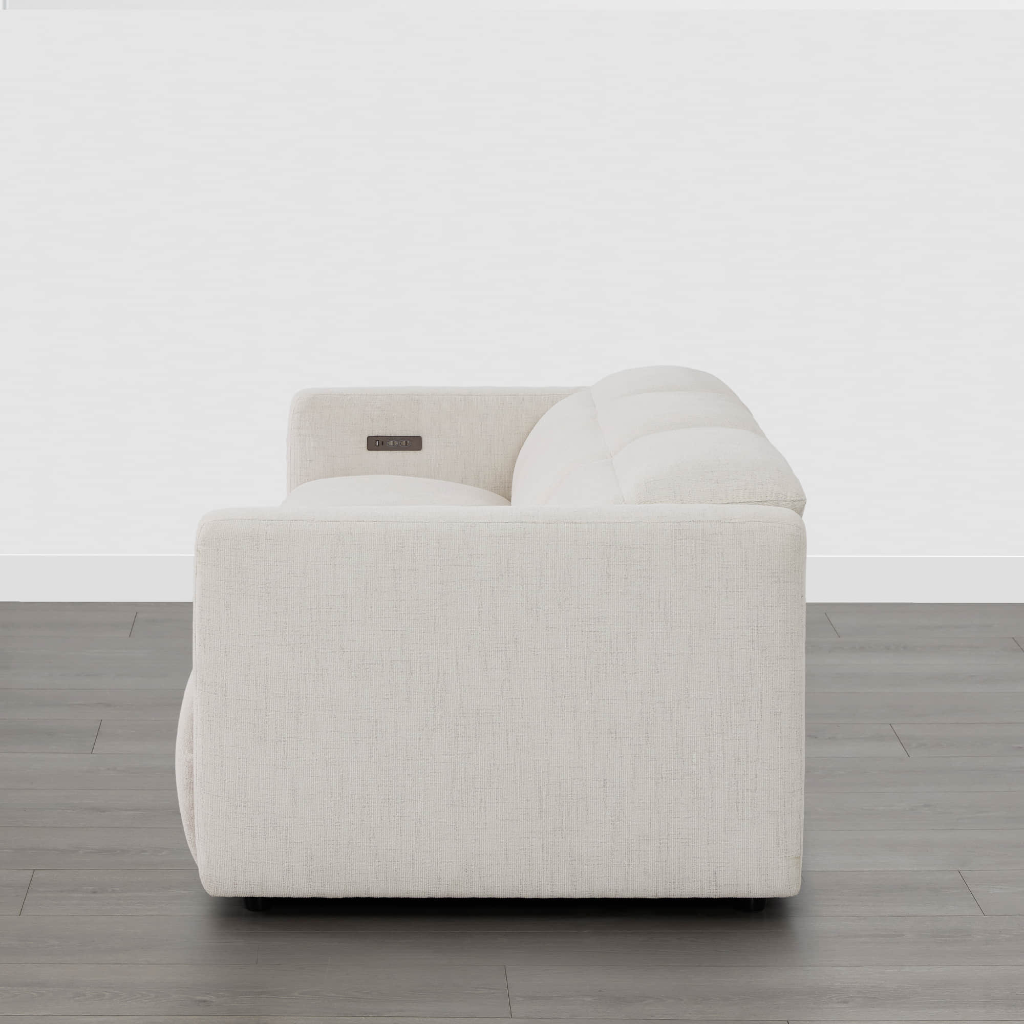 Oliver 3-Seat Wall-hugger Reclining Sectional Sofa with Power Headrest