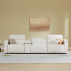 Oliver 3-Seat Wall-hugger Reclining Sectional Sofa with Power Headrest