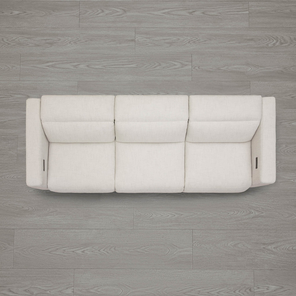 Oliver 3-Seat Wall-hugger Reclining Sectional Sofa with Power Headrest