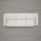 Oliver 3-Seat Wall-hugger Reclining Sectional Sofa with Power Headrest